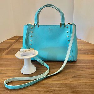 kate spade Sander Place Romily Atoll Satchel  & Take A Bow Ivory Bangle